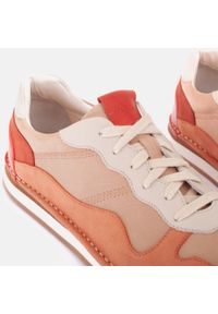 Marco Shoes Sneakersy Torino pomarańczowe. Kolor: pomarańczowy