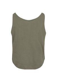 BUILD YOUR BRAND - Oversize Tank Top Dla Pań I Panów. Kolor: zielony