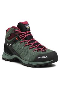 Salewa Trekkingi Ws Alp Mate Mid Wp 61385-5085 Zielony. Kolor: zielony. Materiał: skóra, zamsz #7