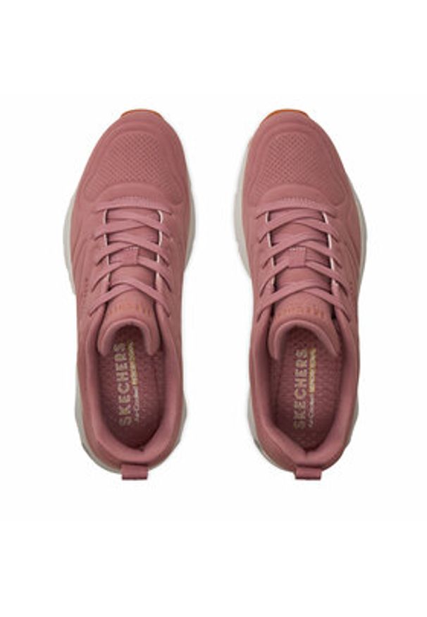 skechers - Skechers Sneakersy Ah-Mazing 177390/ROS Różowy. Kolor: różowy. Materiał: skóra