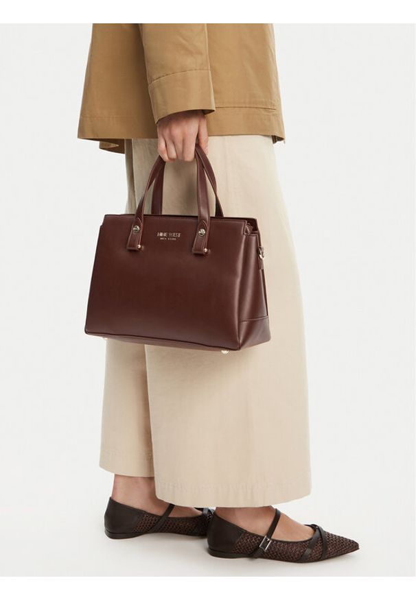 Nine West Torebka CEO-MAINE-LDA8203 Brązowy. Kolor: brązowy