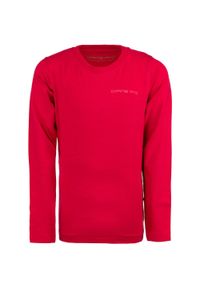 ALPINE PRO - T-shirt dziecięcy Alpine Pro Howardo z miękkiej bawełny, rozmiar 92-98. Kolor: zielony. Materiał: elastan, bawełna. Sport: kolarstwo
