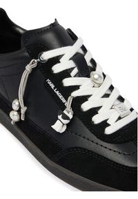 Karl Lagerfeld - KARL LAGERFELD Sneakersy KL63821 Czarny. Kolor: czarny. Materiał: zamsz, skóra #2