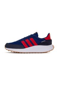 Adidas - Buty adidas Run 70S M HP6118 niebieskie. Okazja: na co dzień. Kolor: niebieski. Materiał: guma, materiał. Szerokość cholewki: normalna. Sport: bieganie