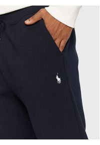 Polo Ralph Lauren Spodnie dresowe 710888283002 Granatowy Regular Fit. Kolor: niebieski. Materiał: bawełna, syntetyk #4