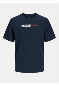 Jack & Jones - Jack&Jones Komplet 3 t-shirtów Corp Logo 12267890 Kolorowy Standard Fit. Materiał: bawełna. Wzór: kolorowy #4