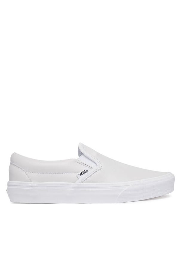 Vans Tenisówki Classic Slip-On VN000EACBPC1 Biały. Zapięcie: bez zapięcia. Kolor: biały. Materiał: skóra