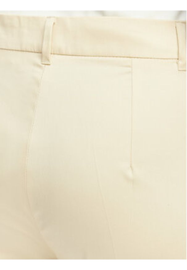 MAX&Co. Spodnie materiałowe Lungo 2616131104200 Beżowy Regular Fit. Kolor: beżowy. Materiał: bawełna