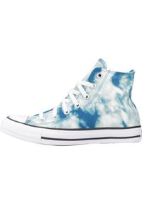 Tenisówki Converse Model Chuck Taylor All Star Tie-dye Kolor Niebieski. Kolor: niebieski. Materiał: tkanina