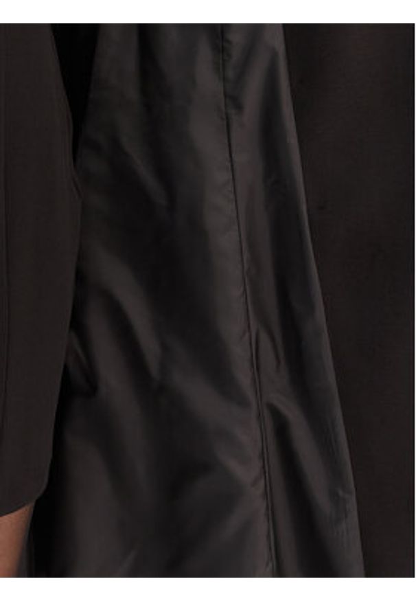 Rinascimento Płaszcz przejściowy CFC0126730003 Czarny Regular Fit. Kolor: czarny. Materiał: syntetyk