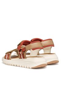 Geox Sandały D Flextride S D65BSC 05415 C5A6B Brązowy. Kolor: brązowy. Materiał: skóra #3