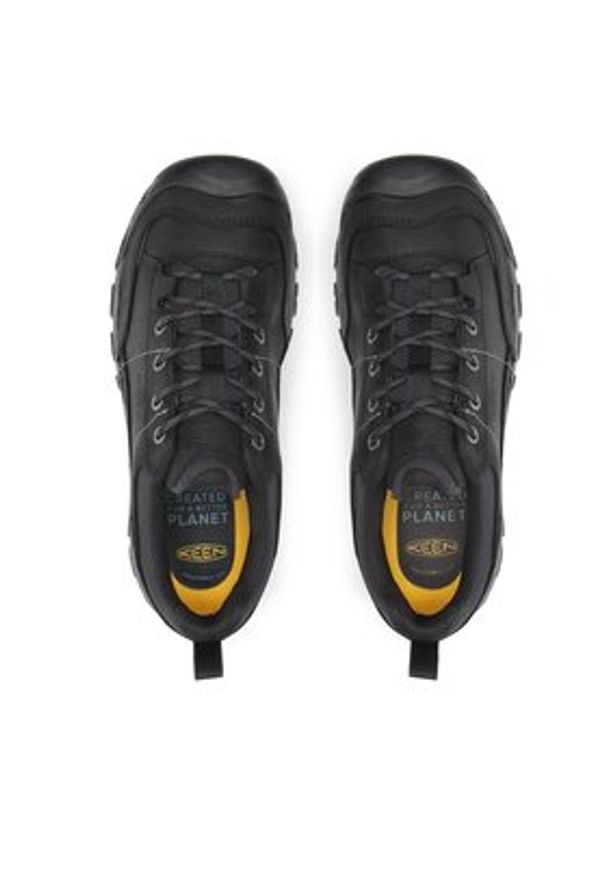 keen - Keen Trekkingi Targhee II Oxford 1022512 Czarny. Kolor: czarny. Materiał: skóra, nubuk. Sport: turystyka piesza