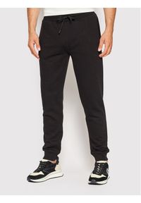 Guess Spodnie dresowe Z2YB22 KAIJ1 Czarny Regular Fit. Kolor: czarny. Materiał: bawełna