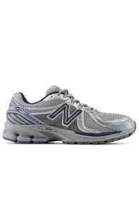 Buty New Balance ML860BB2 - szare. Okazja: na co dzień. Kolor: szary. Materiał: guma, materiał, syntetyk. Szerokość cholewki: normalna. Sport: turystyka piesza