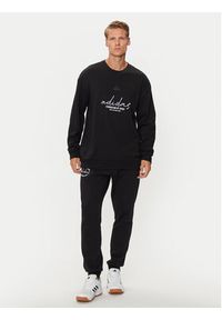Adidas - adidas Bluza Brand Love IW3542 Czarny Loose Fit. Kolor: czarny. Materiał: bawełna #3