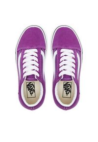 Vans Tenisówki Old Skool VN000CYVE2T1 Fioletowy. Kolor: fioletowy. Materiał: skóra, zamsz #5