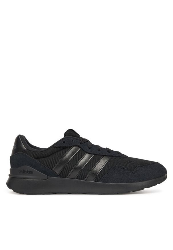 Adidas - adidas Sneakersy Run 60s 4.0 JR2057 Czarny. Kolor: czarny. Materiał: materiał. Sport: bieganie