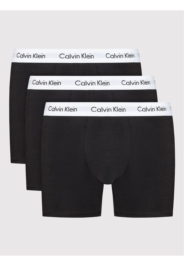 Calvin Klein Underwear Komplet 3 par bokserek 000NB1770A Czarny. Kolor: czarny. Materiał: bawełna