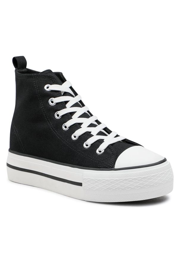 Trampki Jenny Fairy WSS20468-01 Black. Kolor: czarny. Materiał: materiał