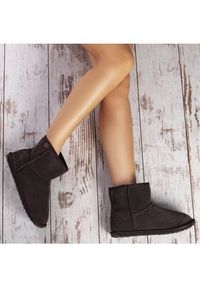 EMU Australia Śniegowce Wallaby Mini Teens T10103 Brązowy. Kolor: brązowy. Materiał: skóra #9