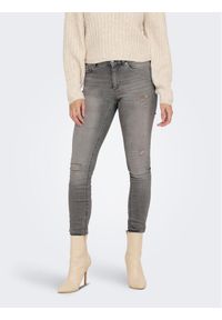 only - ONLY Jeansy Blush 15282313 Szary Skinny Fit. Kolor: szary