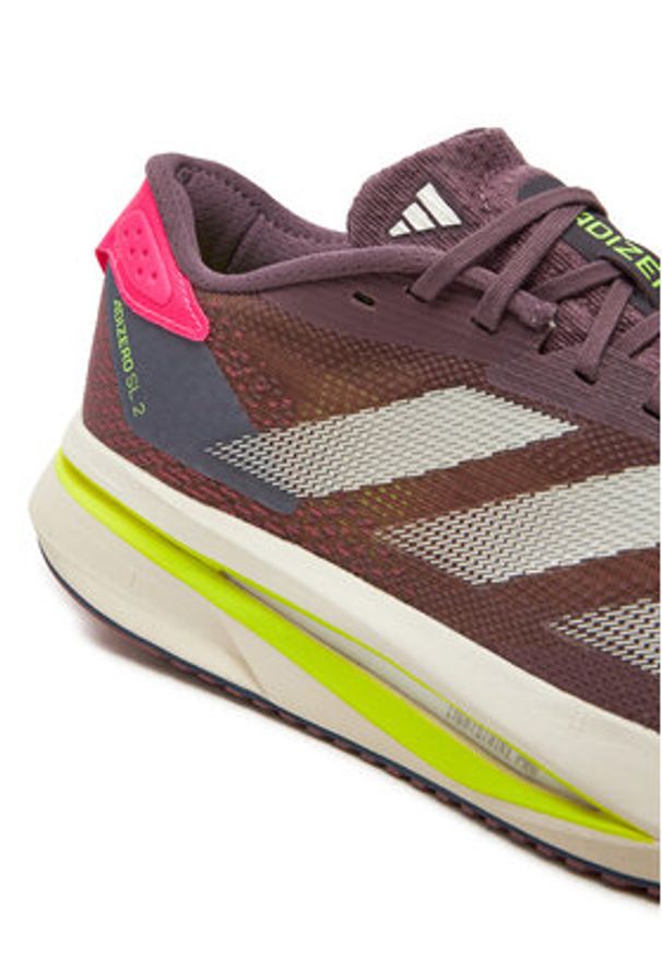 Adidas - adidas Buty do biegania Adizero SL2 IF6765 Fioletowy. Kolor: fioletowy. Materiał: mesh, materiał