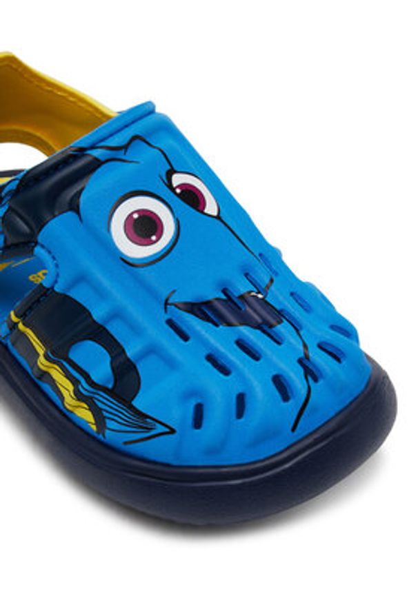 Adidas - adidas Sandały Disney Pixar IH1233 Niebieski. Kolor: niebieski. Wzór: motyw z bajki