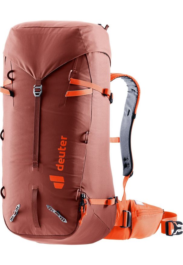 Plecak turystyczny Deuter Guide 34+8 34 l + 8 l Czerwony. Kolor: czerwony