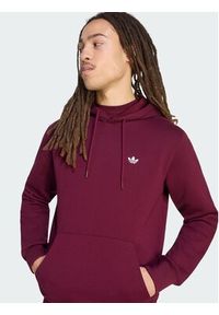 Adidas - adidas Bluza Trefoil Essentials KW5048 Bordowy Regular Fit. Kolor: czerwony. Materiał: bawełna #2