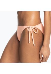 Roxy - Dół od stroju kąpielowego ROXY Beach Classics. Kolor: różowy. Materiał: tkanina, nylon
