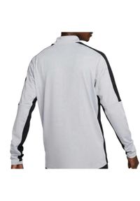 Nike - Męska Bluza Rozpinana Academy 23 Quarter Zip. Kolor: czarny, szary, wielokolorowy