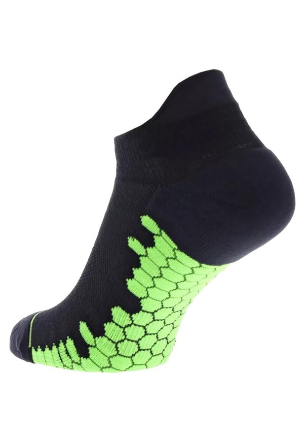 Inov-8 - Skarpetki sportowe dla dorosłych Trailfly Ultra Low Sock. Kolor: czarny. Materiał: wełna, lycra, poliamid