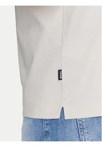 BOSS T-Shirt C-Taut 01 50520298 Beżowy Regular Fit. Kolor: beżowy. Materiał: bawełna