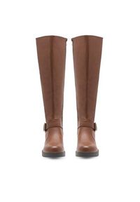 Clara Barson Kozaki GRACE HDN911-1 Brązowy. Kolor: brązowy. Materiał: skóra #4