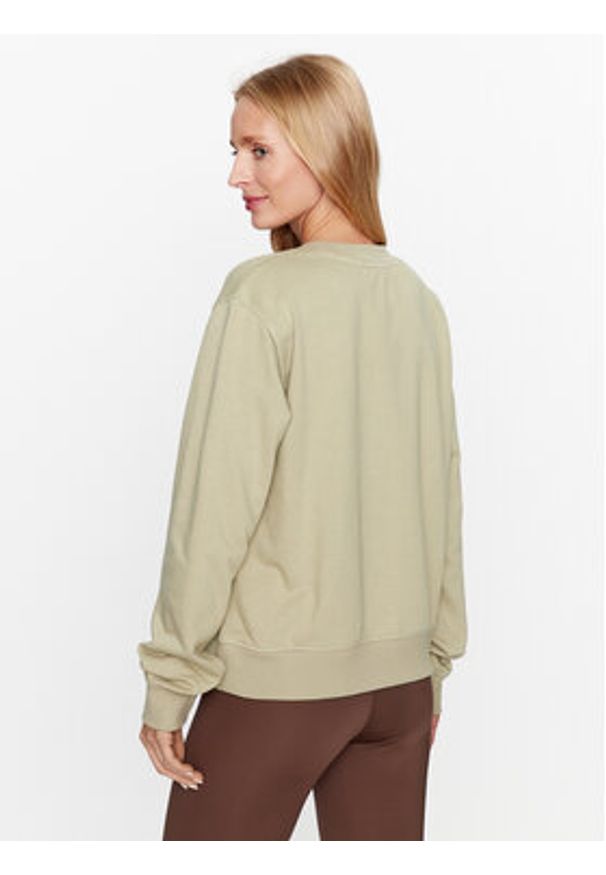 New Balance Bluza Essentials Stacked Logo French Terry Crewneck WT31532 Zielony Regular Fit. Kolor: zielony. Materiał: syntetyk