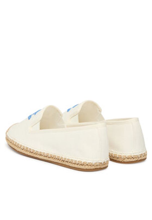 TOMMY HILFIGER - Tommy Hilfiger Espadryle Th Script Summer Espadrille FW0FW09240 Biały. Kolor: biały. Materiał: materiał