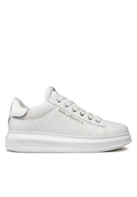 Karl Lagerfeld - KARL LAGERFELD Sneakersy KL52549 Biały. Kolor: biały. Materiał: skóra #1