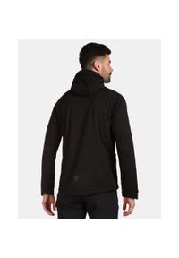 Kurtka turystyczna Kilpi Beltra. Kolor: czarny. Materiał: softshell. Sport: turystyka piesza #2