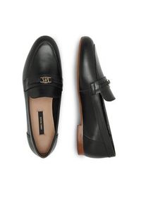 Gino Rossi - GINO ROSSI Loafersy AMBER-23453PE Czarny. Kolor: czarny. Materiał: skóra #4