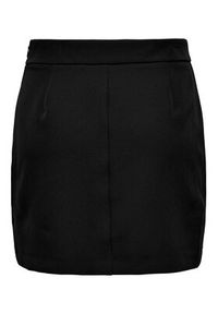 only - ONLY Spódnica mini 15304133 Czarny Regular Fit. Kolor: czarny. Materiał: syntetyk