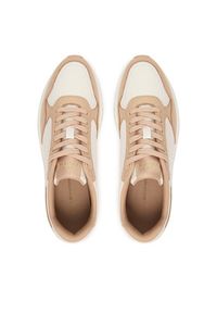 TOMMY HILFIGER - Tommy Hilfiger Sneakersy Th Chic Eva Runner FW0FW09355 Różowy. Kolor: różowy. Materiał: skóra #5