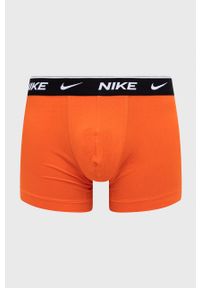 Nike bokserki (3-pack) męskie kolor pomarańczowy. Kolor: pomarańczowy. Materiał: tkanina, włókno, skóra #7