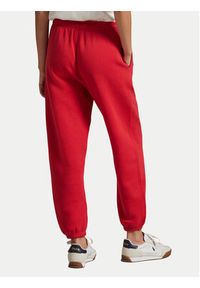 Polo Ralph Lauren Spodnie dresowe 211971700007 Czerwony Tapered Fit. Kolor: czerwony. Materiał: bawełna
