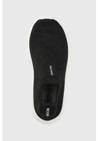 Geox buty dziecięce kolor czarny. Nosek buta: okrągły. Kolor: czarny. Materiał: guma #4