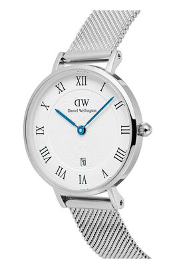 Daniel Wellington Zegarek Petite Roman Numerals DW00100858 Srebrny. Kolor: srebrny