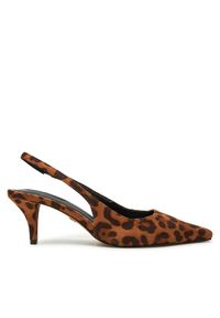 Nine West Sandały WFA3377-1 Beżowy. Kolor: beżowy. Materiał: materiał