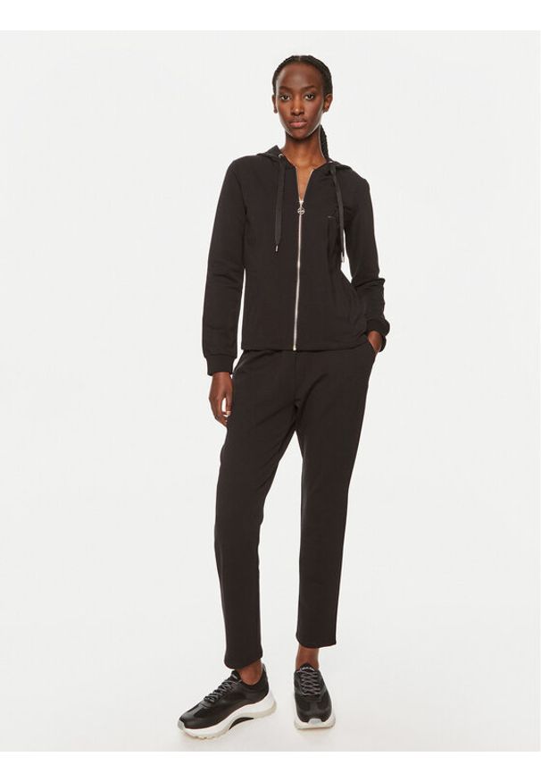 Liu Jo Sport Dres TF4090 FS090 Czarny Regular Fit. Kolor: czarny. Materiał: bawełna