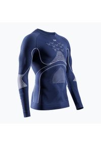 XBIONIC - Longsleeve termoaktywny męski X-Bionic Energy Accumulator 4.0. Kolor: niebieski. Długość rękawa: długi rękaw