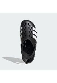 Adidas - Klapki Adilette Clog 2.0. Kolor: biały, wielokolorowy, czarny