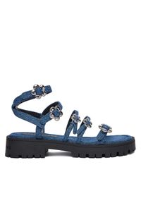 MARC JACOBS - Marc Jacobs Sandały 2P5FSA001F15 Niebieski. Kolor: niebieski. Materiał: materiał